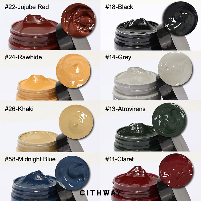 東山工業 Higashiyama Kogyo EH20-9 Repair Leather Color, Set of 6 Colors